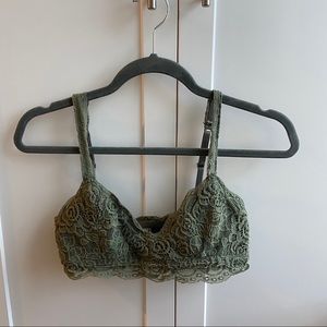 Green bralette